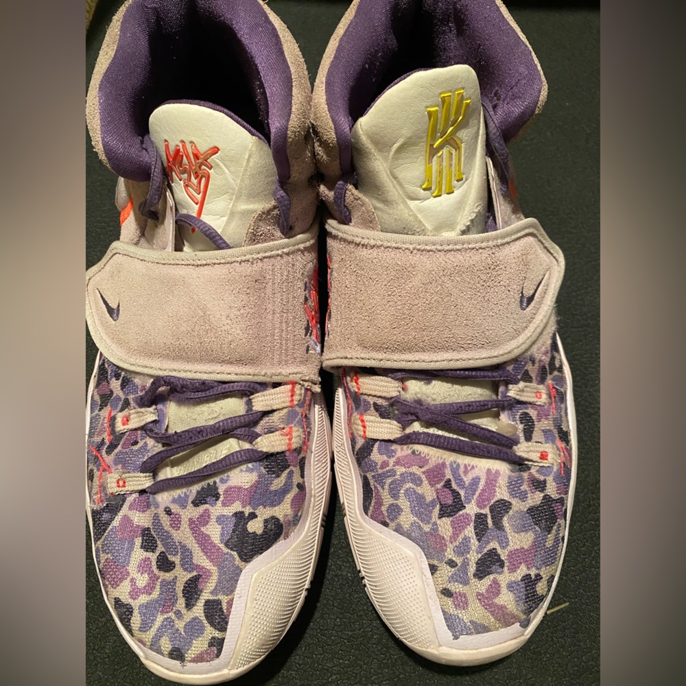 Nike Kyrie 6 Asia Purple and White Men's Shoes
